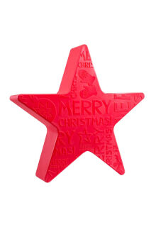 8 Seasons Design Dekoleuchte Shining Star Merry Christmas...