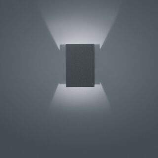 einstellbare LED Effekt - Wandleuchte Free graphit