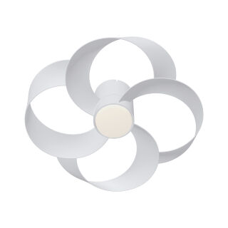Mantra Rose Deckenventilator LED Fernbedienung dimmbar weiß