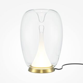 Maytoni Tischleuchte Splash LED Glas transparent