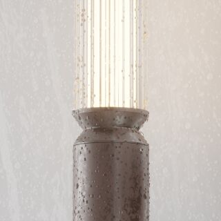 Maytoni Außenleuchte Standleuchte Lit LED 78,6cm braun
