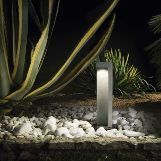 Ideal Lux Außenleuchte Standleuchte Titano LED granit 49cm