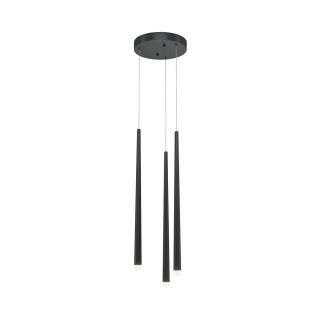 Maytoni Pendelleuchte Cascade LED 3-flammig schwarz