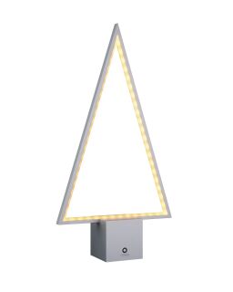 Sompex LED Akku-Tischleuchte Pine 2.0 silber