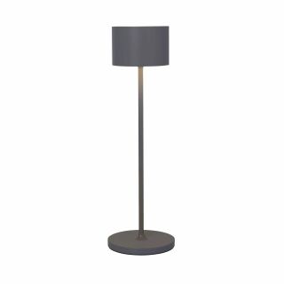 blomus Mobile LED-Tischleuchte -FAROL- Warm Gray