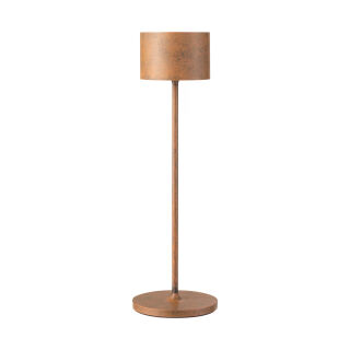 blomus Mobile LED-Tischleuchte -FAROL- Rusty Look