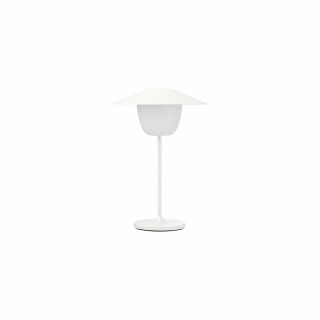 blomus Mobile Leuchte -ANI Lamp Mini- Farbe White 14 x 21 cm