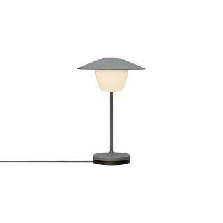 blomus Mobile Leuchte -ANI Lamp Mini- Farbe Warm Gray 14 x 21 cm